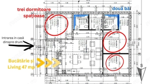 Casa deosebita, pe parter, Harman, 114 mp utili, COMISION 0% - imagine 3