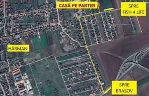 Casa deosebita, pe parter, Harman, 114 mp utili, COMISION 0% - imagine 5