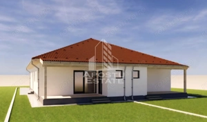 Jumatate de duplex pe parter cu 3 camere si 2 bai, Sag, Timis