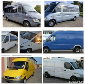 Butuc fuzeta fata/spate punte dubla Sprinter 411-413-416/Vw Lt46 flansa cu prezoane,etrier  - imagine 2