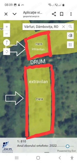 Teren de vanzare in Comuna Varfuri Jud. Dambovita - imagine 3