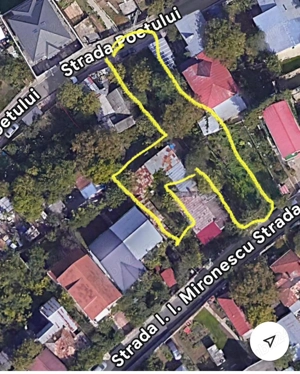 Teren cu casa batraneasca zona Podul de Fier