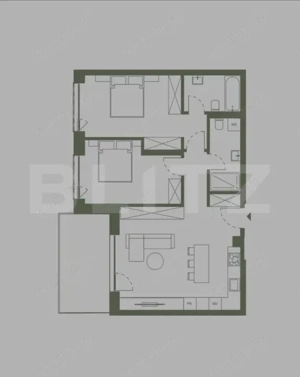 COMISION 0! Apartament 3 camere, etaj intermediar, Semicentral - imagine 2