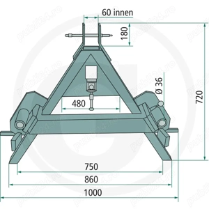 Furca pentru baloti tiranti spate - imagine 3