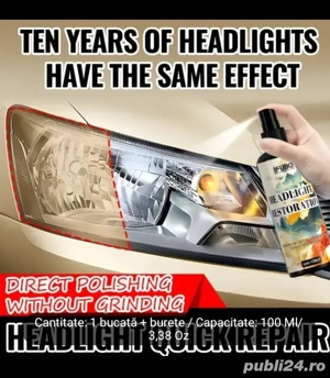 soluție regenerare faruri  - imagine 4