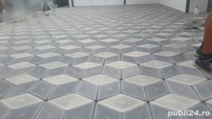 Montaj pavele curți, parcări, trotuare, alei, garaje, construcții