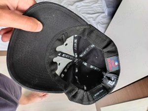 Sapca New York Yankees Cap Hat Solid Black Baseball Curved Brim - imagine 4