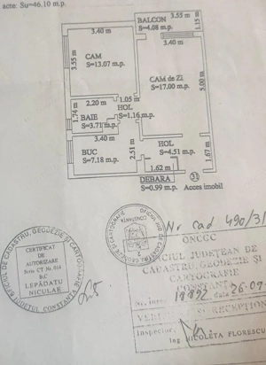 Apartament 2 camere decomandat City Park Mall - imagine 10