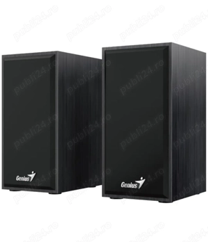 Boxe de lemn Genius negre