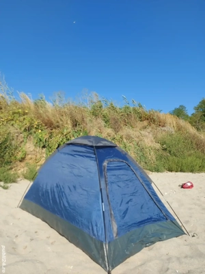 Cort de 2 persoane Adventure albastrtru