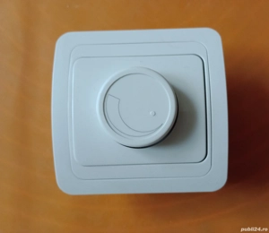 Întrerupător cu buton rotativ (variator), nou, economie la curent electric 