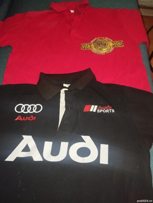 Tricouri bumbac Audi si Versace