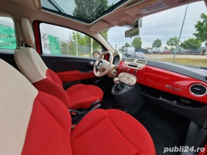Fiat 500 Lounge 1,2 Benzină Pano*  - imagine 3