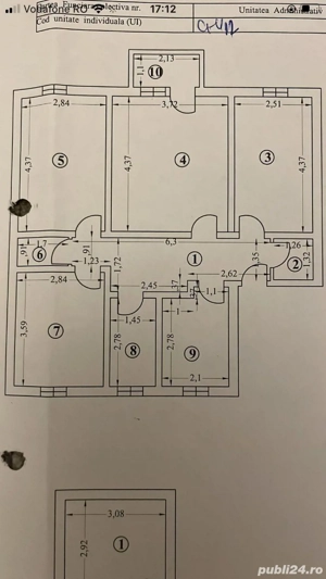 Apartament 4 camere de vanzare Slatina - imagine 7