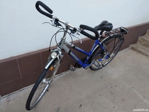 Bicicleta Hercules Din Aluminiu Roți Pe 28 inch Schimbătoare Shimano 27Viteze, Calitate Germană  - imagine 5