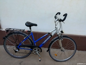 Bicicleta Hercules Din Aluminiu Roți Pe 28 inch Schimbătoare Shimano 27Viteze, Calitate Germană 