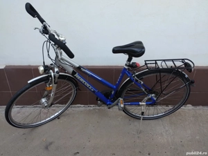 Bicicleta Hercules Din Aluminiu Roți Pe 28 inch Schimbătoare Shimano 27Viteze, Calitate Germană 