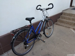 Bicicleta Hercules Din Aluminiu Roți Pe 28 inch Schimbătoare Shimano 27Viteze, Calitate Germană  - imagine 4