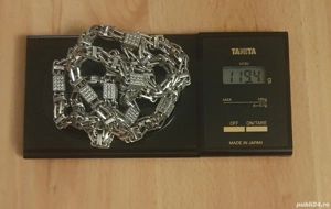 Lanț de argint deosebit - imagine 2