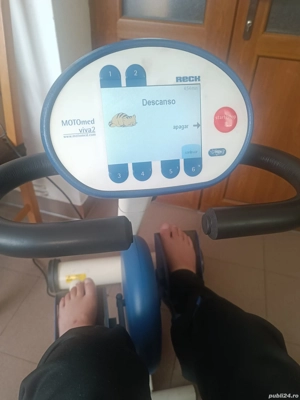 bicicleta ortopedica Motomed viva 2 picioare  - imagine 4