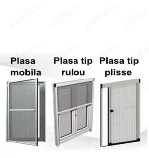 Plase țânțari si tâmplărie PVC  - imagine 2