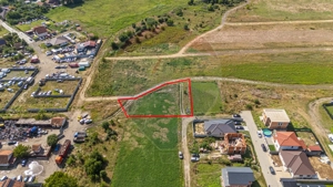 Teren 1237 mp cu PUZ aprobat de vanzare Bujac,Arad - imagine 2