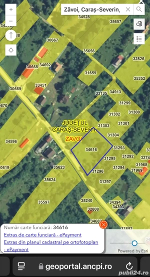 Vand teren Poiana Marului Caras Severin -1000-3000mp