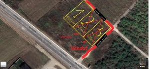 Teren intravilan    Oncea, Oradea, 856 mp, front stradal 20 m