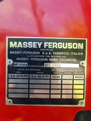 Tractor Massey Ferguson 1114 ,115 cp - imagine 11
