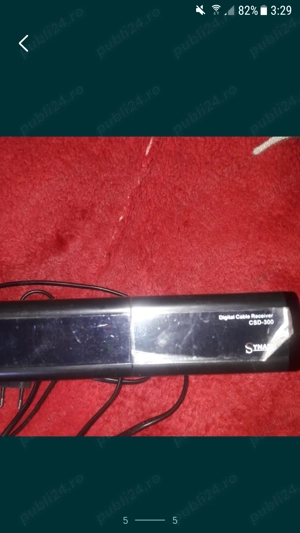Receptoare digitale cablu KAON si SYNAPS CSD 300 cu Scart - imagine 2