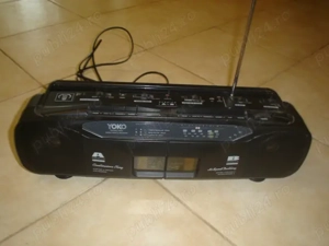 Dublu radiocasetofon stereo AM FM LW YOKO YPR 24L