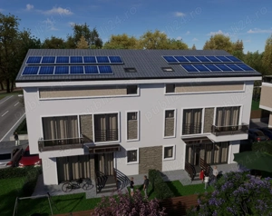 De Vânzare: Vilă modernă tip duplex, 5 camere   Popești-Leordeni, Ilfov