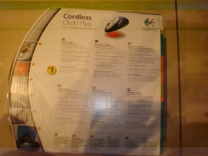 Mouse optic cu acumulatori fara fir LOGITECH cu baza de incarcare