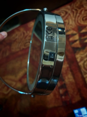 Oglinda cosmetica maritoare- 2 fete - Iluminare LED - imagine 3