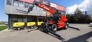 Manipulatoare   telehandlere telescopice MAGNI (proiectantul MANITOU)