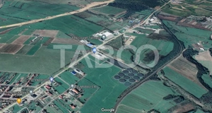 Teren intravilan 15.000 mp Front 47 m DN7 in Talmaciu zona industriala