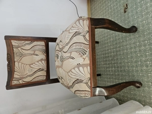 vand scaune lemn tapitate