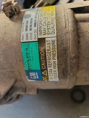 compresor ac opel astra