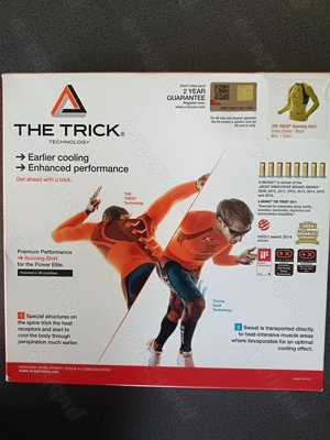 X-Bionic Mens The Trick tricou-bluza maneci lungi -mas L - imagine 5