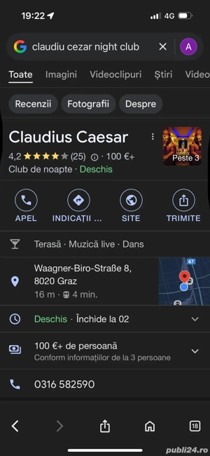 Night Club Claudius Caesar Graz Austria - imagine 2