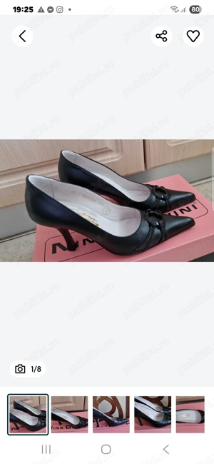 Pantofi Guban , marime 35 (36 ) - imagine 2