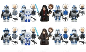 Set 10 Minifigurine tip Lego Star Wars cu Anakin + 501 Legion pack2