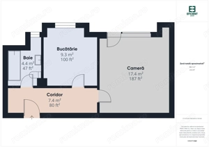 Rate la dezvoltator - Apartament nou cu o cameră etajul 2 - Timișoara - imagine 14