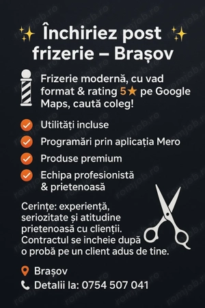 Scaun post de lurcu frizerie - imagine 2