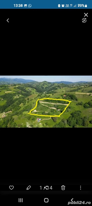  25 km de Brasov , 60 m2 constructii , 12 000 m2 