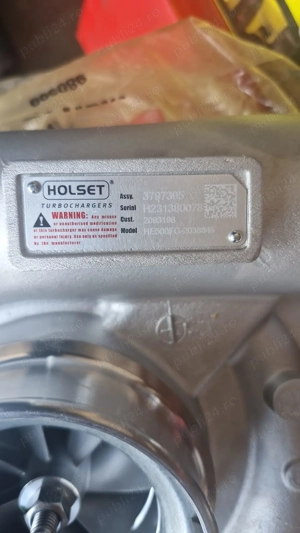 Turbosuflante Holset, originale, de SCANIA - imagine 2