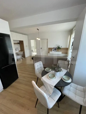 Apartament mobilat si utilat, incalzire in pardoseala, garaj, zona Terra - imagine 3