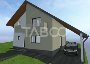 Casa de vanzare individuala 5 camere curte 500 mpu 127 mpu Selimbar - imagine 9