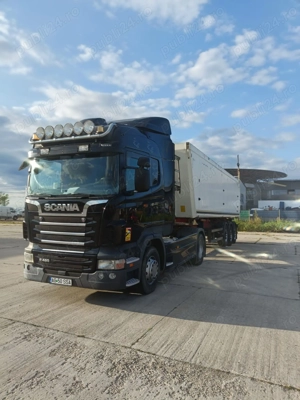 Vand ansamblu Scania+Schmitz bena cereale