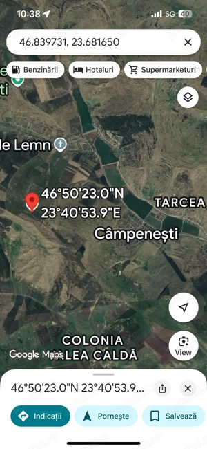 Persoană fizică vind teren